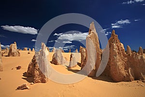 The Pinnacles Desert,West Australia photo