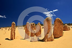 Pinnacles Desert,Western Australia photo