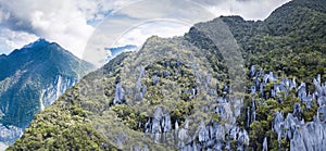 Pinnacles in Gunung Mulu National Park Borneo Malasia.