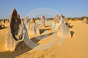 Pinnacles Limestone Formations