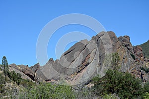 Pinnacles national park Machete Ridge