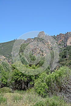 Pinnacles national park Machete Ridge