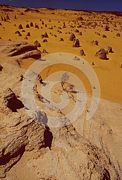 The Pinnacles National park in West-Australia