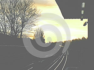 Pinner Station Sunrise photo