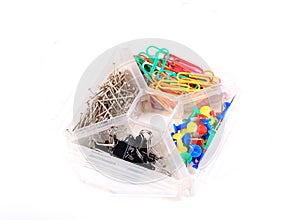 Pins and clip box