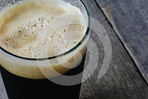 Pint of Dark Beer photo