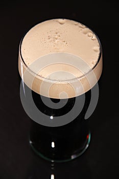 Pint of stout photo