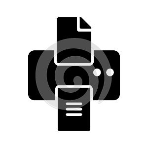 Pinter with Paper Icon