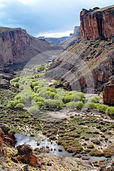 Pinturas River Canyon, in Argentina