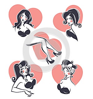 Pinup avatars