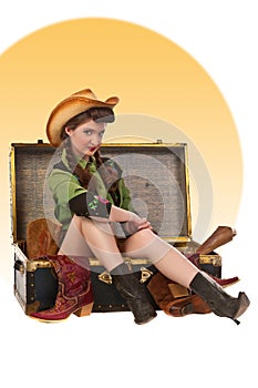 Pinup Cowgirl Package