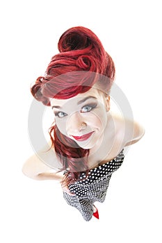 Pinup Fisheye Portrait