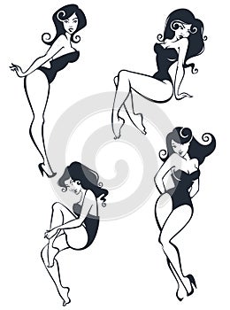 Pinup girls collection