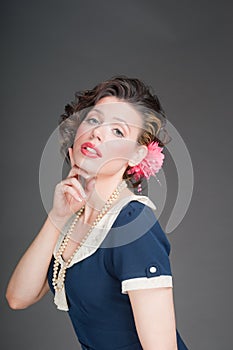 Pinup sailor girl