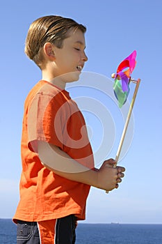 Pinwheel in the breeze