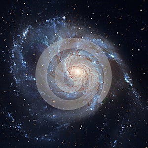 Pinwheel Galaxy Messier 101, M101 in the constellation Ursa Major