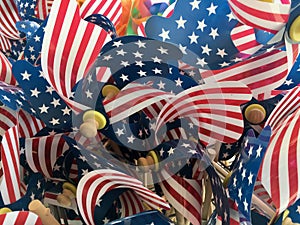Pinwheels Fourth of July United States