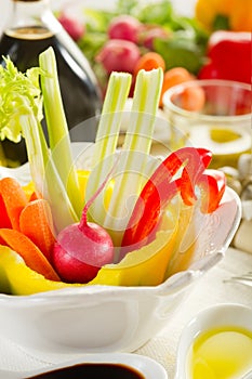 Pinzimonio vegetables