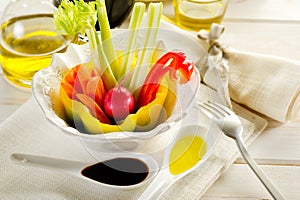 Pinzimonio vegetables