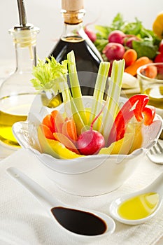Pinzimonio vegetables