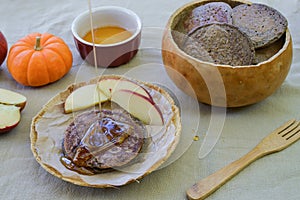 Pioneer buckwheat pancakes photo