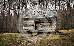 Pioneer Cabin In The Smoky Mountains National Park