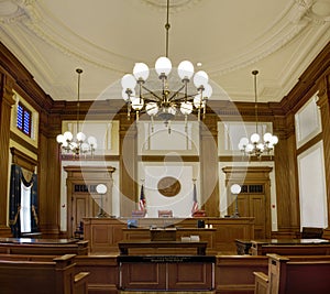 Pioneer Courthouse Courtroom Portland Oregon