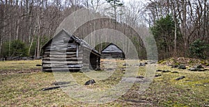 Pioneer Farm In The Great Smoky Mountains National Park