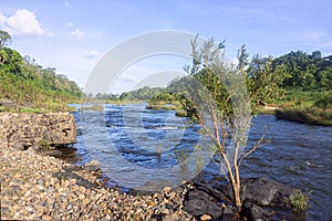 Beautiful Pioneer River at Marian looking East photo