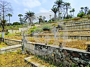 Pioneers` cemetery in Kinshasa, Democratic Republic of Congo