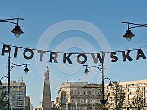 Piotrkowska, beginning.