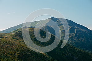 Pip Ivan mountain observatory in the Ukrainian Carpathians