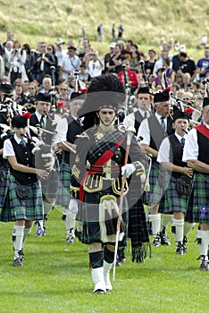 Pipe band in edinburgh