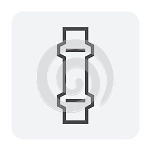 Pipe connector icon