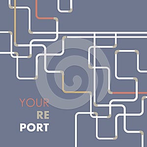 Pipe fitting vector set. Pipeline vector illustration.