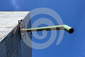 Pipe from a grainery.