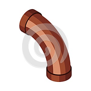 Pipe Isometric Icon