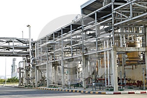 Pipe line of petrochemical plant