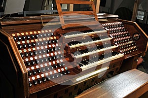 Pipe organ in Cathedral
