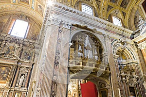 The pipe organ from Cathedral Santa Maria Assunta