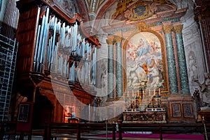 The Pipe Organ of the Church of Santa Maria degli Angeli
