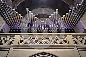 Pipe Organ in Michigan church