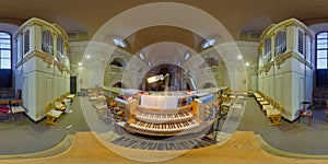 Pipe Organ in Piarists' Catholic Church in Cluj-Napoca, Romania