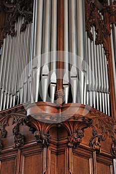 Pipe Organ Pipes