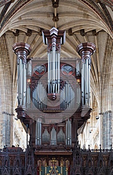 Pipe Organ  Exeter Cathedral photo