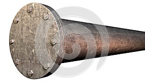 Pipe With Sealed Off End