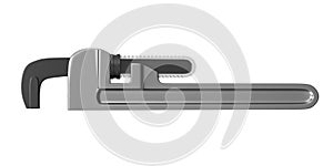 Pipe Wrench Isolated