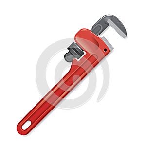 Pipe Wrench - Vector Illustration photo