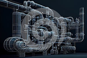 Pipeline construction created with Generative Ai