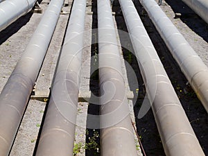 Pipeline installation for distribution and supply